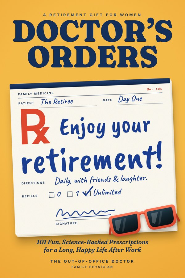 Doctor's Orders: Enjoy Your Retirement, front cover
